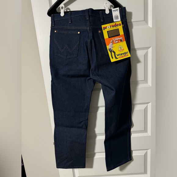 NEW with TAGS WRANGLER Cowboy Cut Original Fit Denim Jeans 13MWZ 34x29 - Picture 5 of 5
